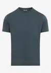 Tom Ford Basic Crewneck T-shirt In Green