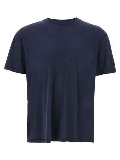 Tom Ford Short Sleeve Crewneck T-shirt In Dark Blue