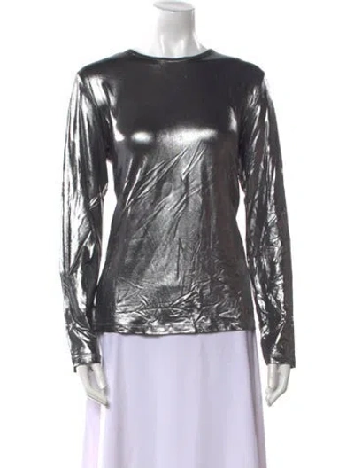 Pre-owned Tom Ford Bateau Neckline Long Sleeve Blouse