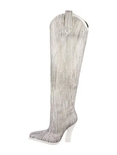 Pre-owned Tom Ford Beaded Accents Boots