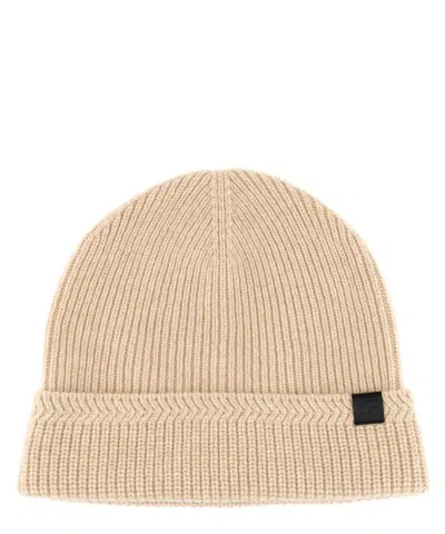 Tom Ford Beanie In Beige