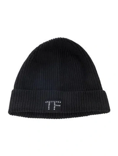 Pre-owned Tom Ford Beanie In Black