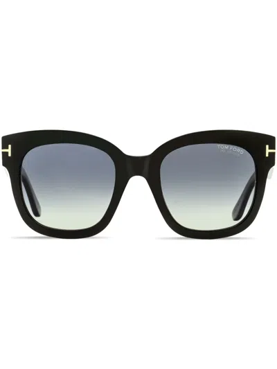 Tom Ford Beatrix-02 Square-frame Sunglasses In Black