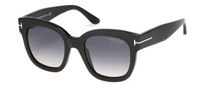 TOM FORD BEATRIX FT0613 01D GEOMETRIC POLARIZED SUNGLASSES