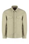 TOM FORD BEIGE COTTON OVERSHIRT FOR MEN