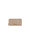 Tom Ford Beige Leather Zip Around Wallet