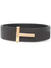 Tom Ford Grain Leather Icon Belt