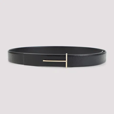 TOM FORD GOAT LEATHER BELT