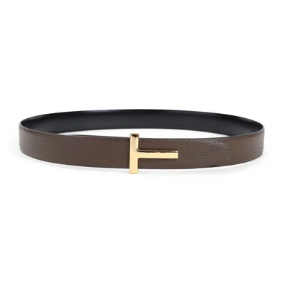 Tom Ford Belt In Green