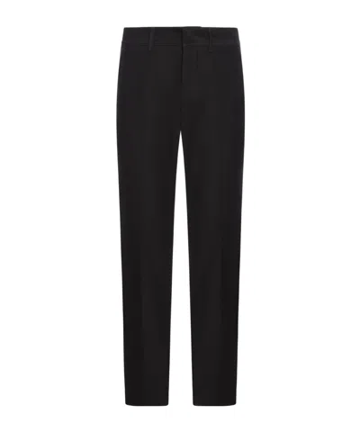 Tom Ford Cotton Chinos In Black