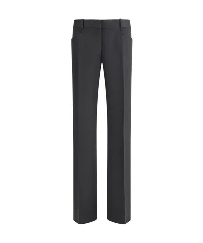 Tom Ford Belt-loop Casual Pants In Black