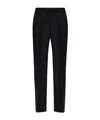 Tom Ford Herringbone Patterned Trousers In Black