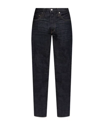 Tom Ford Belt Loop Jeans In Black