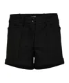 Tom Ford Belt Loop Shorts In Black