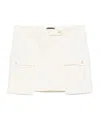 Tom Ford Klassischer Minirock In White