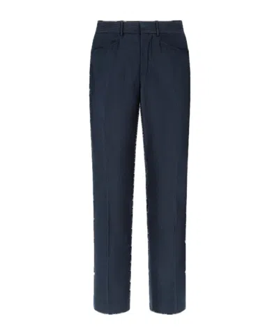 Tom Ford Belt-loop Trousers In Black