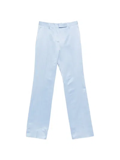 Tom Ford Belt-loop Trousers In Blue