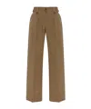 Tom Ford Belt Loops Slacks In Brown