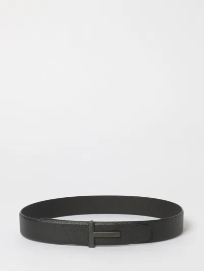 Tom Ford Belt Men  In Black