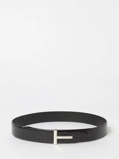 Tom Ford Belt Men  In Black