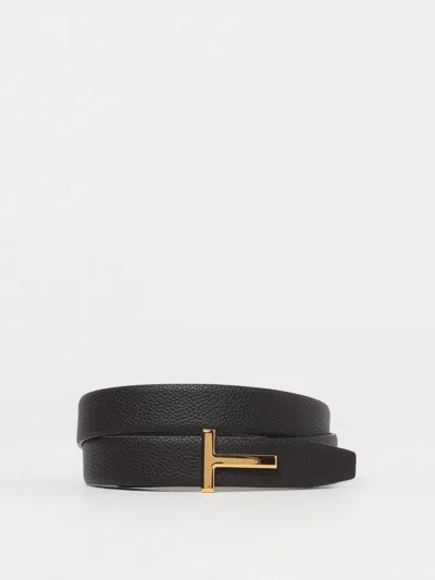 Tom Ford Belt Men  In Brown