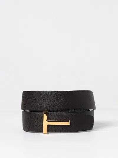 Tom Ford Belt Men  In Black