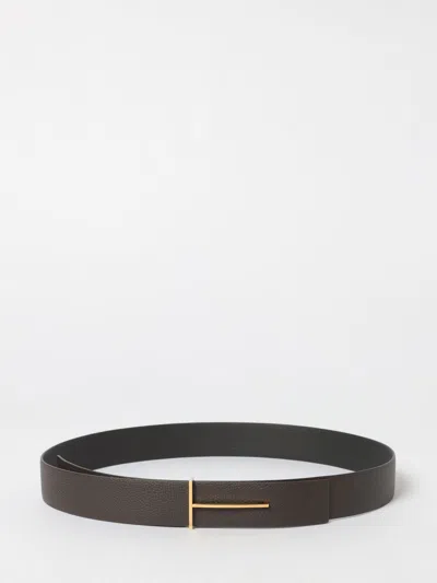 Tom Ford Belt Men  In Brown