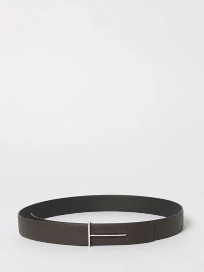 Tom Ford Belt Men  In Brown