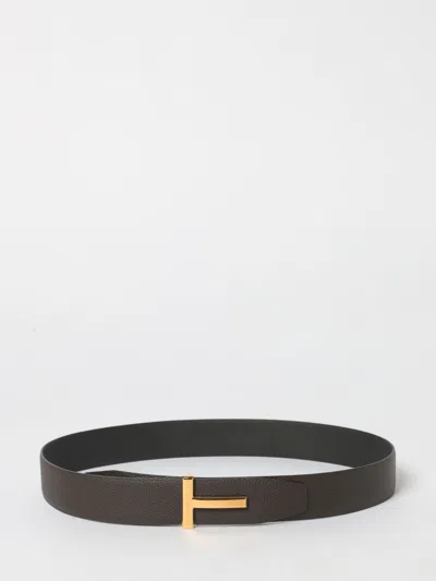 Tom Ford Belt Men  In Brown