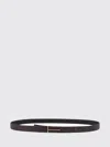 Tom Ford Reversible Tonal Embossed Logo Belt With Gold-tone Hardware In Brown