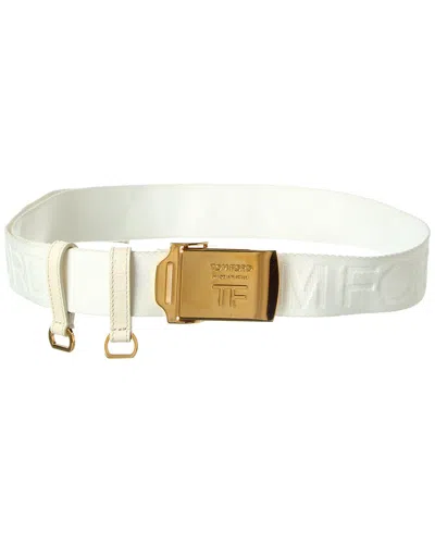 Tom Ford Belt In White