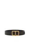 Tom Ford Leather Belt In Brown