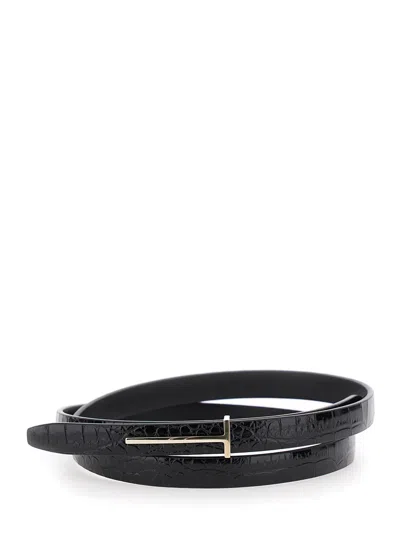 TOM FORD BELT WITH T