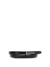 Tom Ford Belt With T In Black
