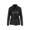 Tom Ford Belted Button Down Leather Jacket