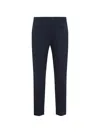 Tom Ford Belt-loop Trousers In Blue
