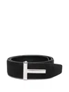 Tom Ford Belts Black In Black