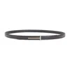 Tom Ford Textured Calf Leather Belt With Gold-tone T-buckle In Black