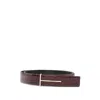 Tom Ford Belts Red In Brown