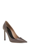 Tom Ford 85mm Betty Satin Pointed-toe Pumps In Brown