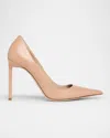 Tom Ford Betty Soft Calf Leather Pointed-toe Pumps In Nude