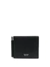 Tom Ford Bifold Leather Cardholder In Black