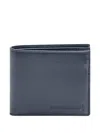 Tom Ford Logo-printed Double-fold Wallet In Blue