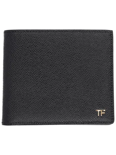 Tom Ford "bi-fold" Wallet In Black