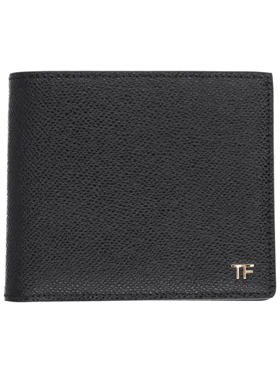 Tom Ford "bi-fold" Wallet In Black