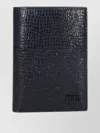 Tom Ford Bi Fold Wallets Embossed Texture Design