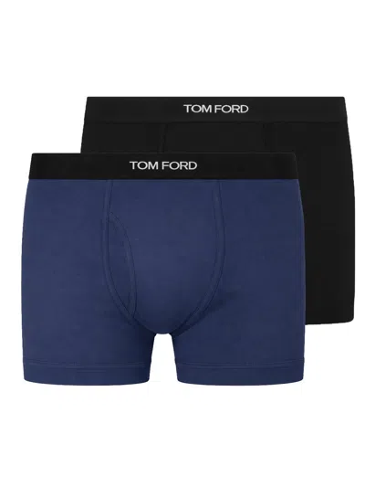 Tom Ford Bi-pack Boxer In Black