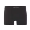 Tom Ford Cotton Boxer Briefs With Logo Band In Black