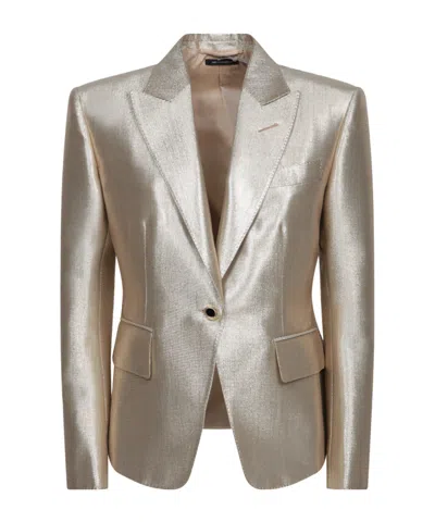 TOM FORD TOM FORD SINGLE BREASTED TAILORED BLAZER