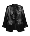 Tom Ford Bianca Blazer In Black